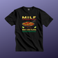 MILF Man I Love Fajitas Tee, Funny Foodie Shirt, Unisex Humor Top, Gift for Taco Lovers, Quirky Cooking Apparel