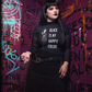 'Black is My Happy Color' Wednesday - Unisex Jersey T-Shirt | Ravensmile Designs