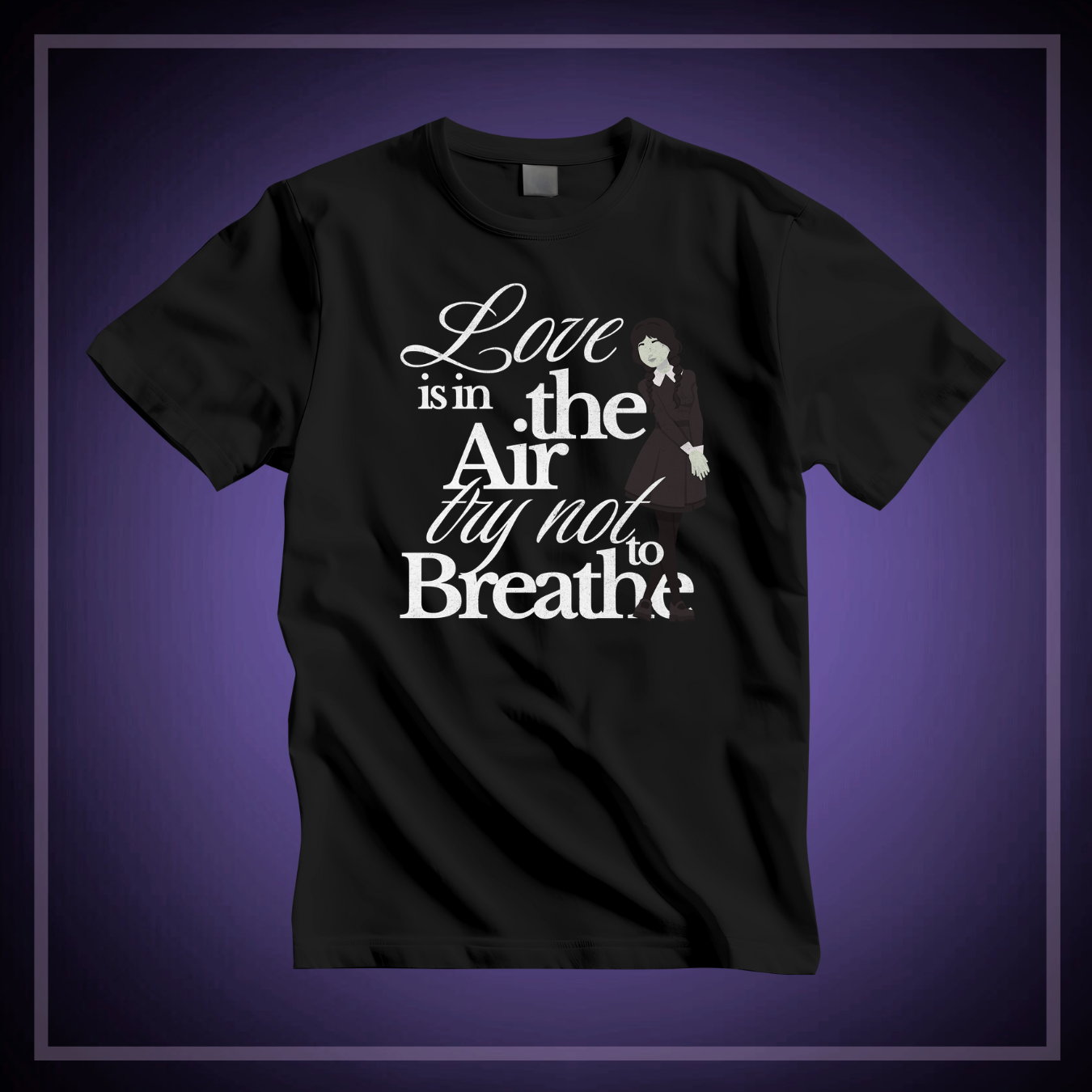 'Love is in the Air' Wednesday - Unisex Jersey T-Shirt | Ravensmile Designs