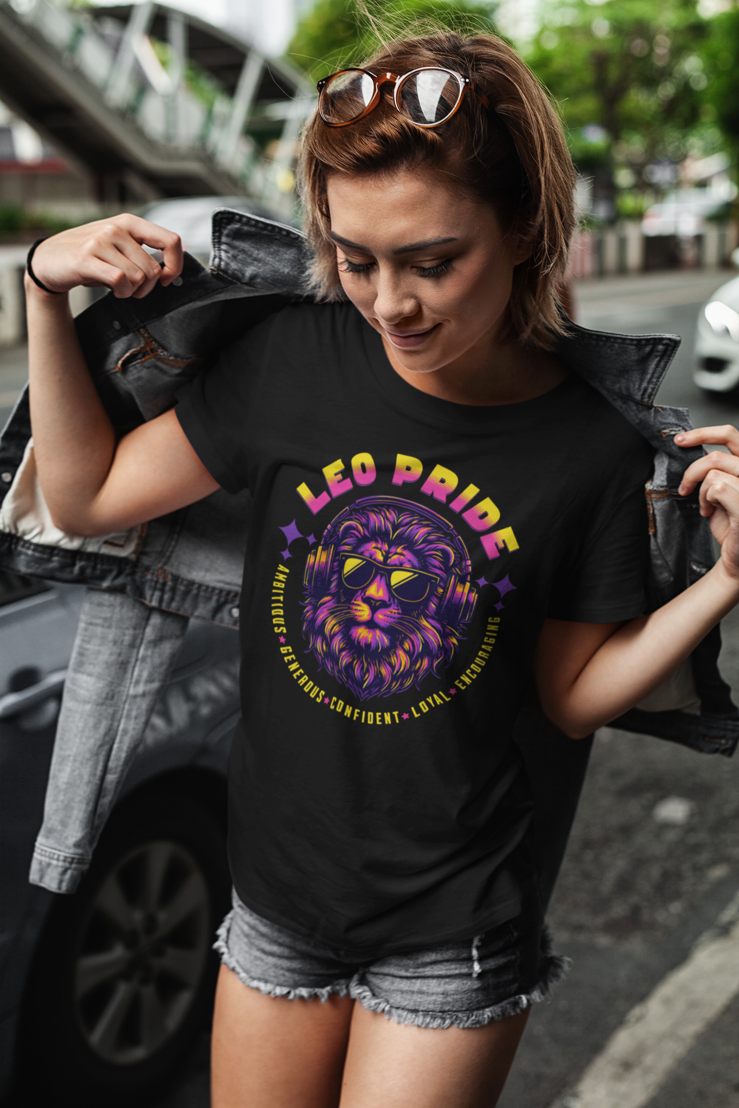 Leo Pride Unisex Tee |  Zodiac Shirt, Gift for Leo, Birthday Tee