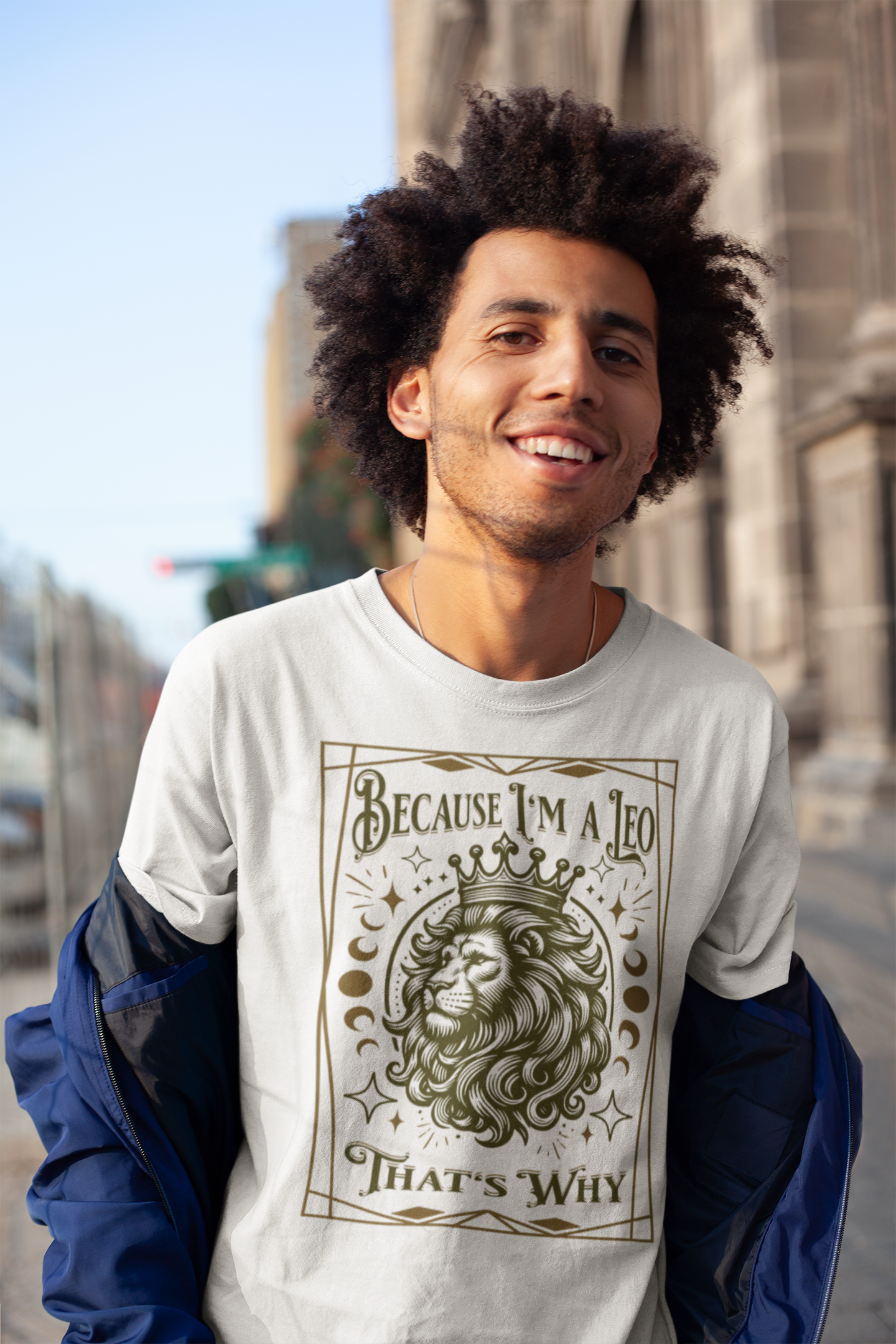 Because I'm a Leo Unisex Tee |  Zodiac Shirt, Gift for Leo, Birthday Tee