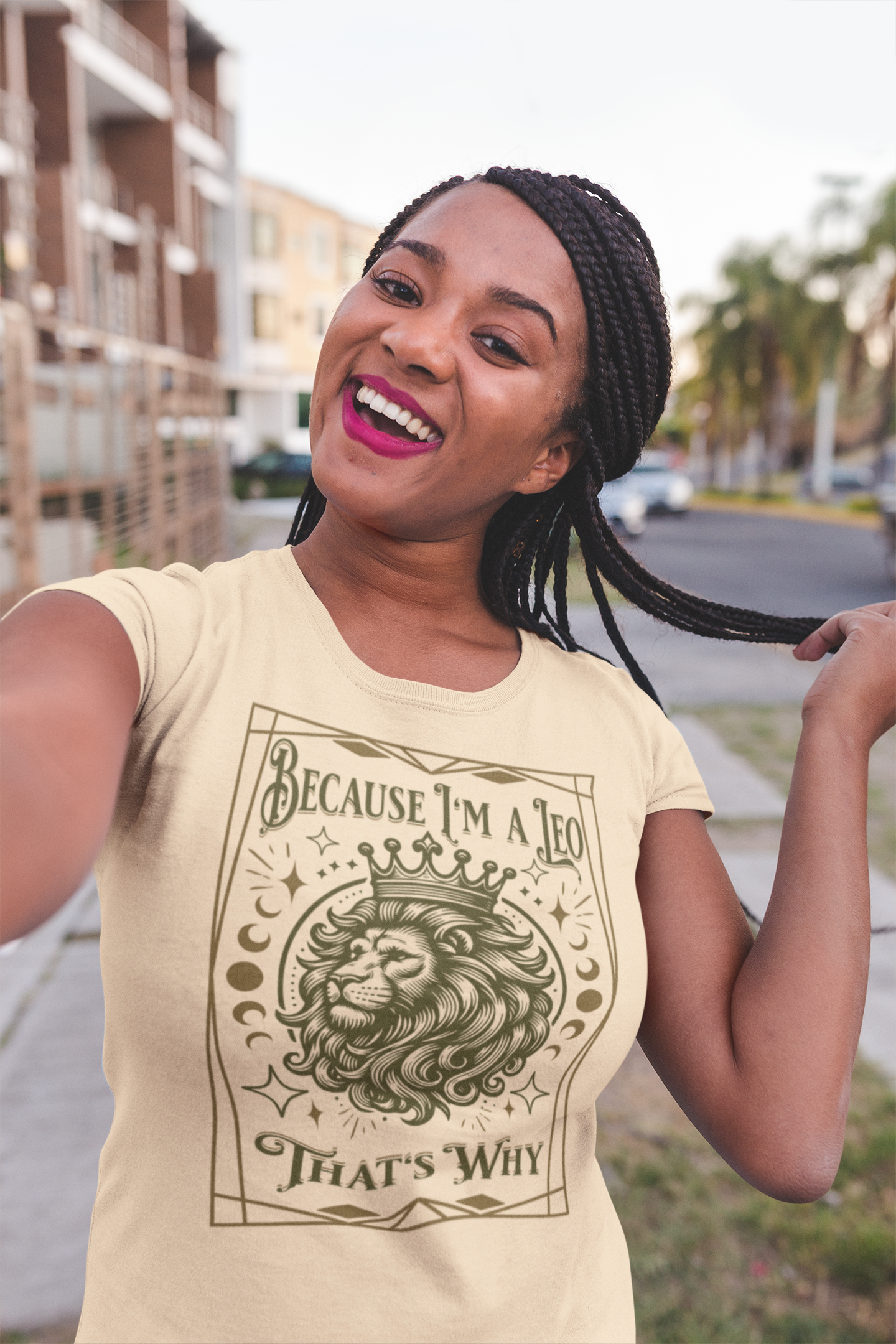 Because I'm a Leo Unisex Tee |  Zodiac Shirt, Gift for Leo, Birthday Tee