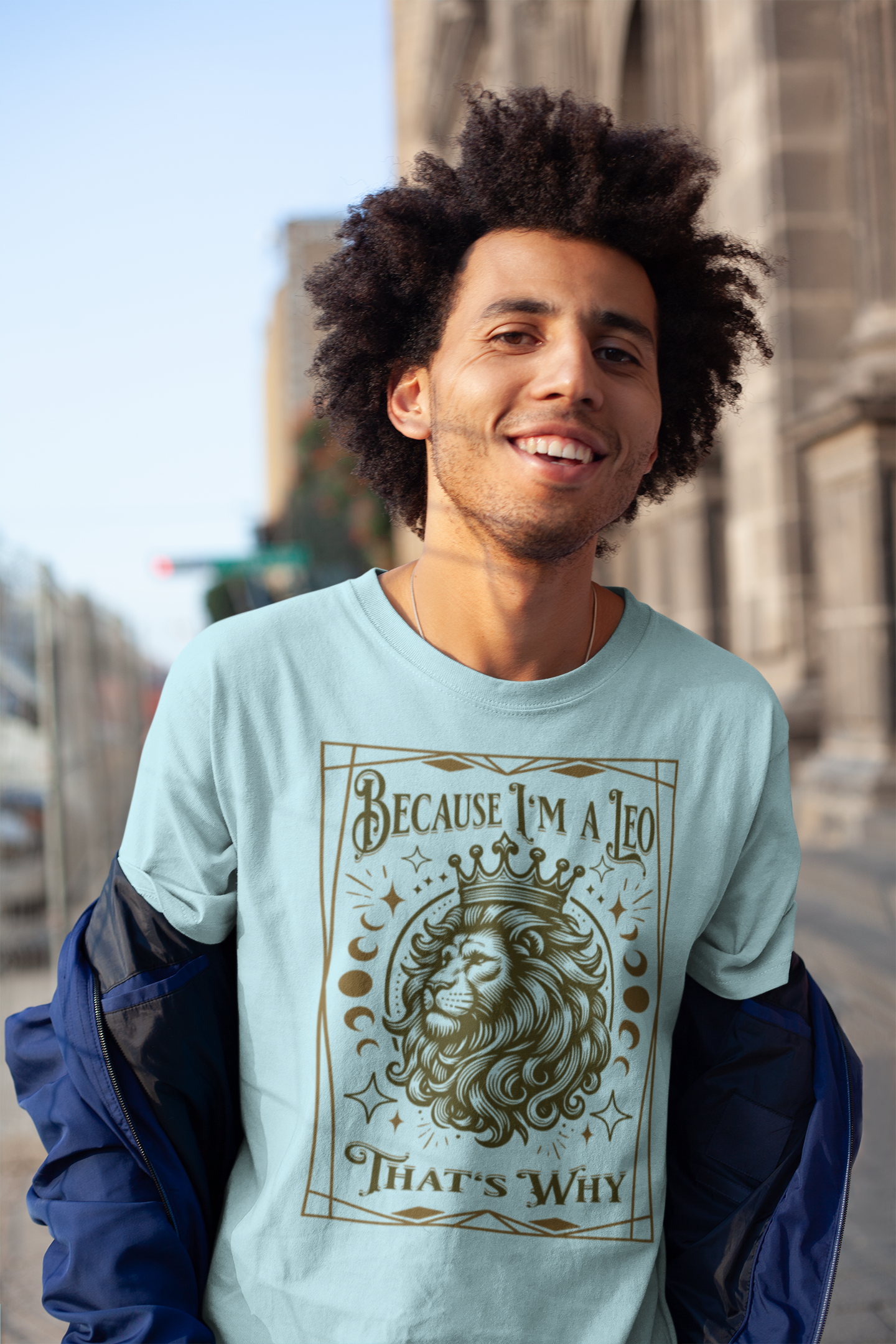 Because I'm a Leo Unisex Tee |  Zodiac Shirt, Gift for Leo, Birthday Tee