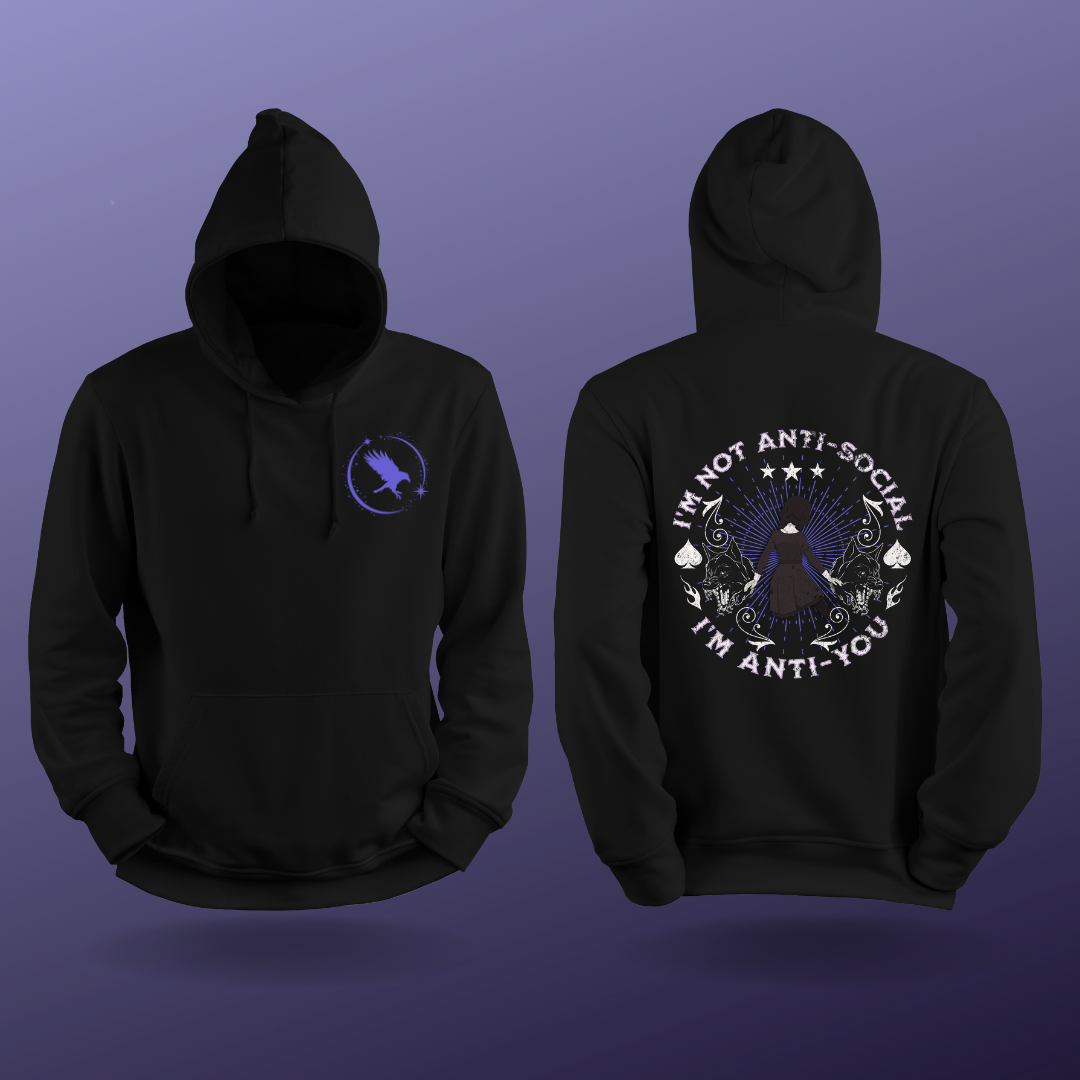"I'm Anti-You" Unisex Heavy Blend Hooded Sweatshirt