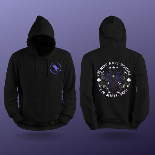 "I'm Anti-You" Unisex Heavy Blend Hooded Sweatshirt