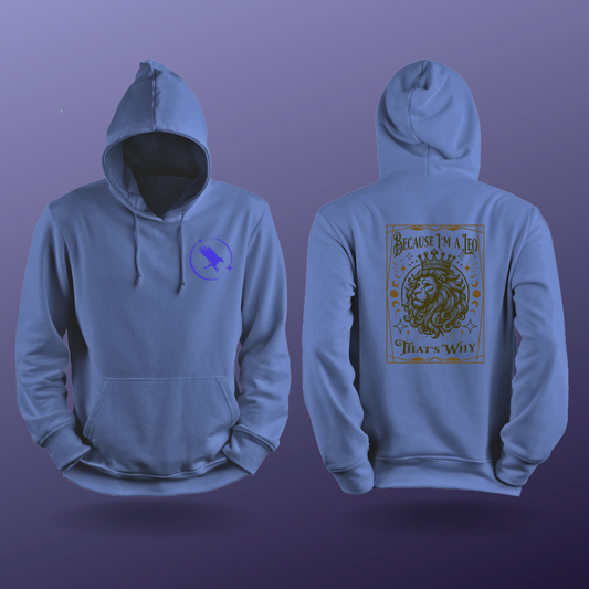 "I'm a Leo" Unisex Heavy Blend Hooded Sweatshirt