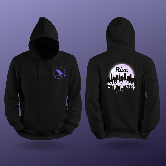 "Rise with the Moon" Unisex Heavy Blend Hooded Sweatshirt