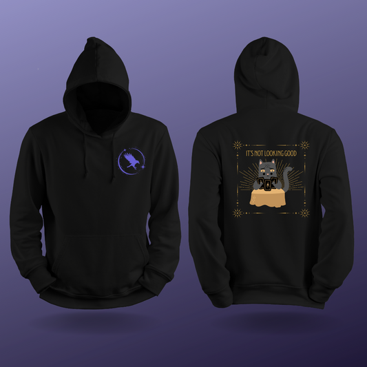 "Cat Card Reading" Unisex Heavy Blend Hooded Sweatshirt