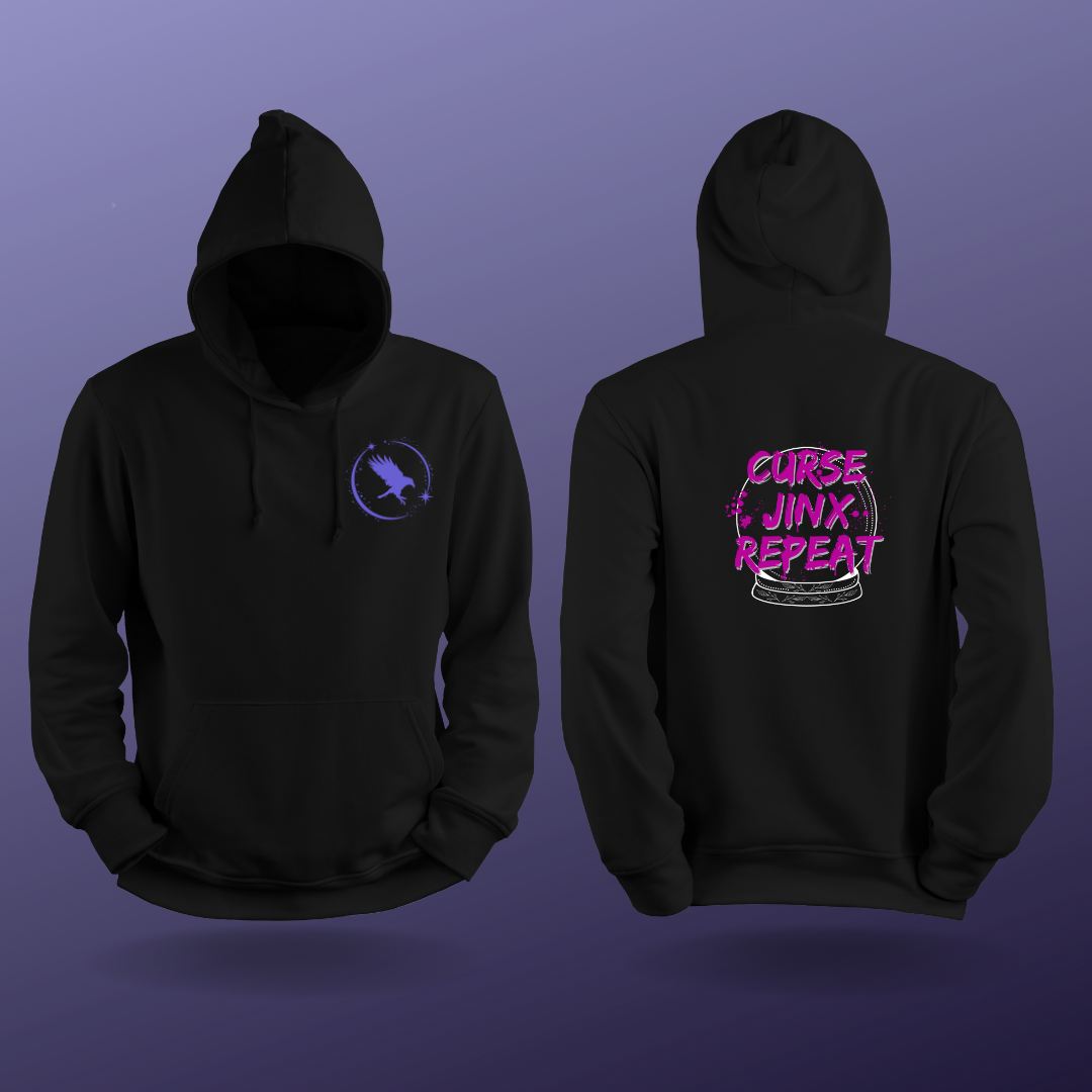 "Curse Jinkx Repeat" Unisex Heavy Blend Hooded Sweatshirt