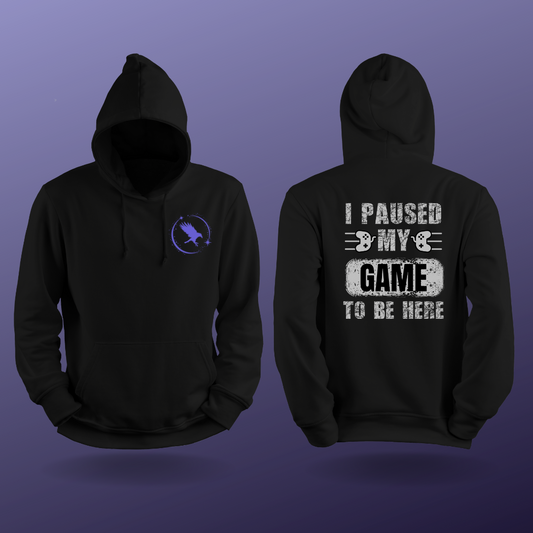 "I Paused my Game" Unisex Heavy Blend Hooded Sweatshirt
