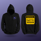 "Warning Sarcasm" Unisex Heavy Blend Hooded Sweatshirt