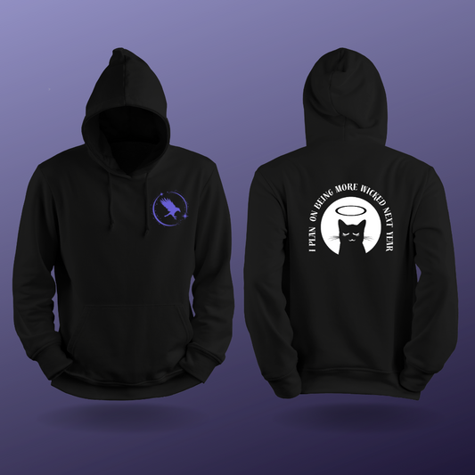 "I Plan on Being Wicked" Unisex Heavy Blend Hooded Sweatshirt