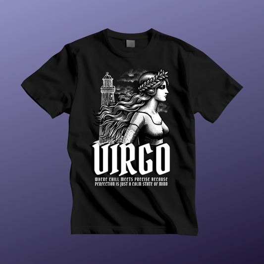 Virgo Unisex Short Sleeve Tee - Astrology Shirt and Zodiac Gift