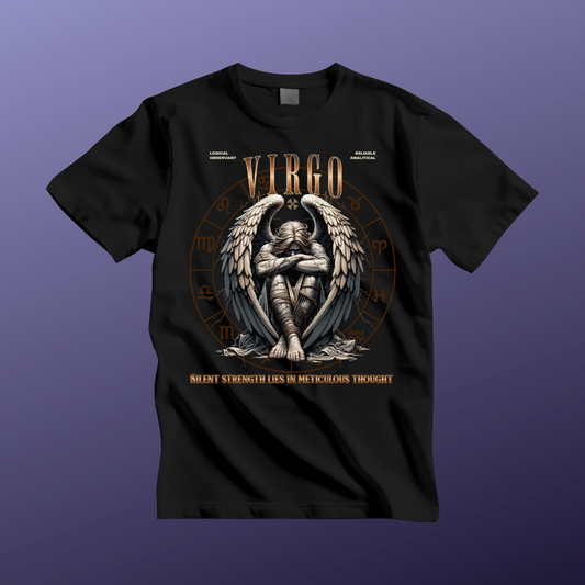 Virgo Marble Unisex Short Sleeve Tee - Astrology Shirt and Zodiac Gift