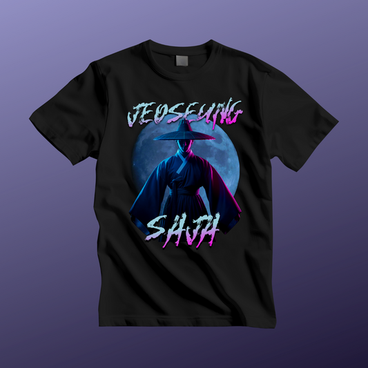 Korean Grim Reaper Tee - Jeoseung Saja Mythology Unisex Jersey Short Sleeve