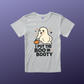 'I Put The Boo In Booty' Ghost Vibing Unisex T-Shirt - Funny Halloween Cute Apparel