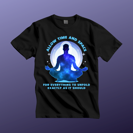 "Allow Time and Space" Boy - Unisex Jersey Tee