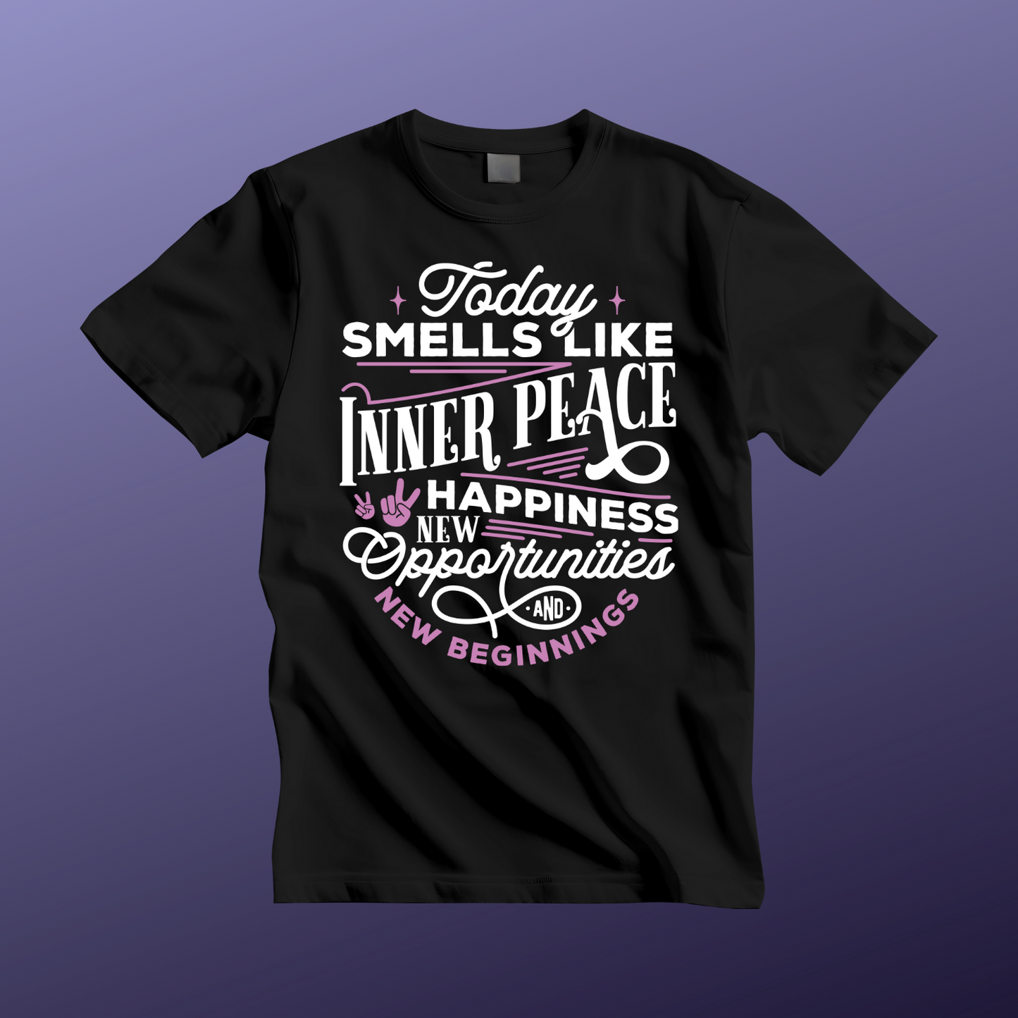 Inner Peace Inspirational Unisex T-Shirt - Embrace New Beginnings
