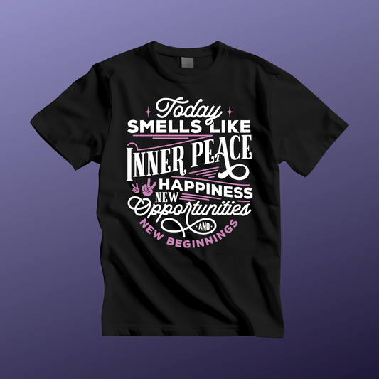 Inner Peace Inspirational Unisex T-Shirt - Embrace New Beginnings