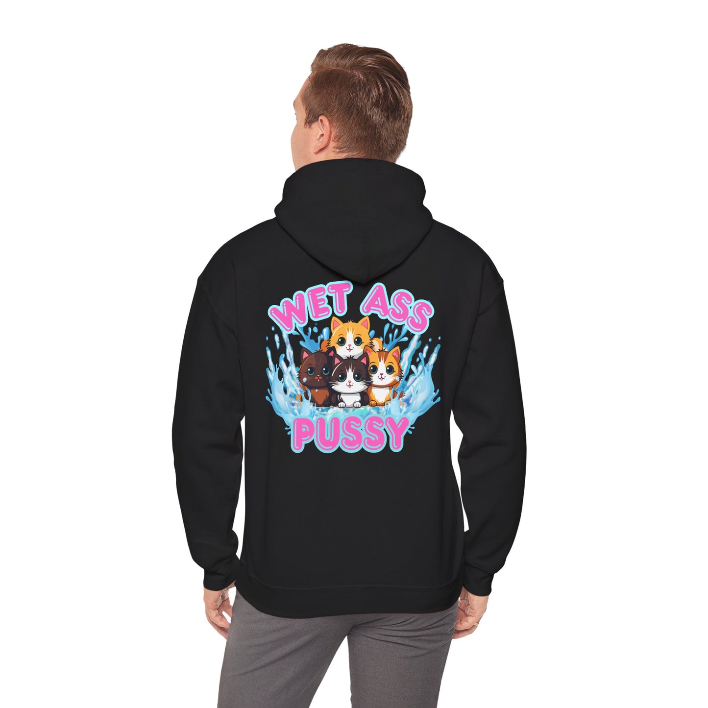 "Wet Ass Pussy" Unisex Heavy Blend Hooded Sweatshirt