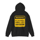 "Warning Sarcasm" Unisex Heavy Blend Hooded Sweatshirt