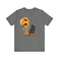 Black Cat and Sunflower Tee, Casual Floral T-Shirt, Gift for Cat Lovers, Summer Style, Cute Outfit
