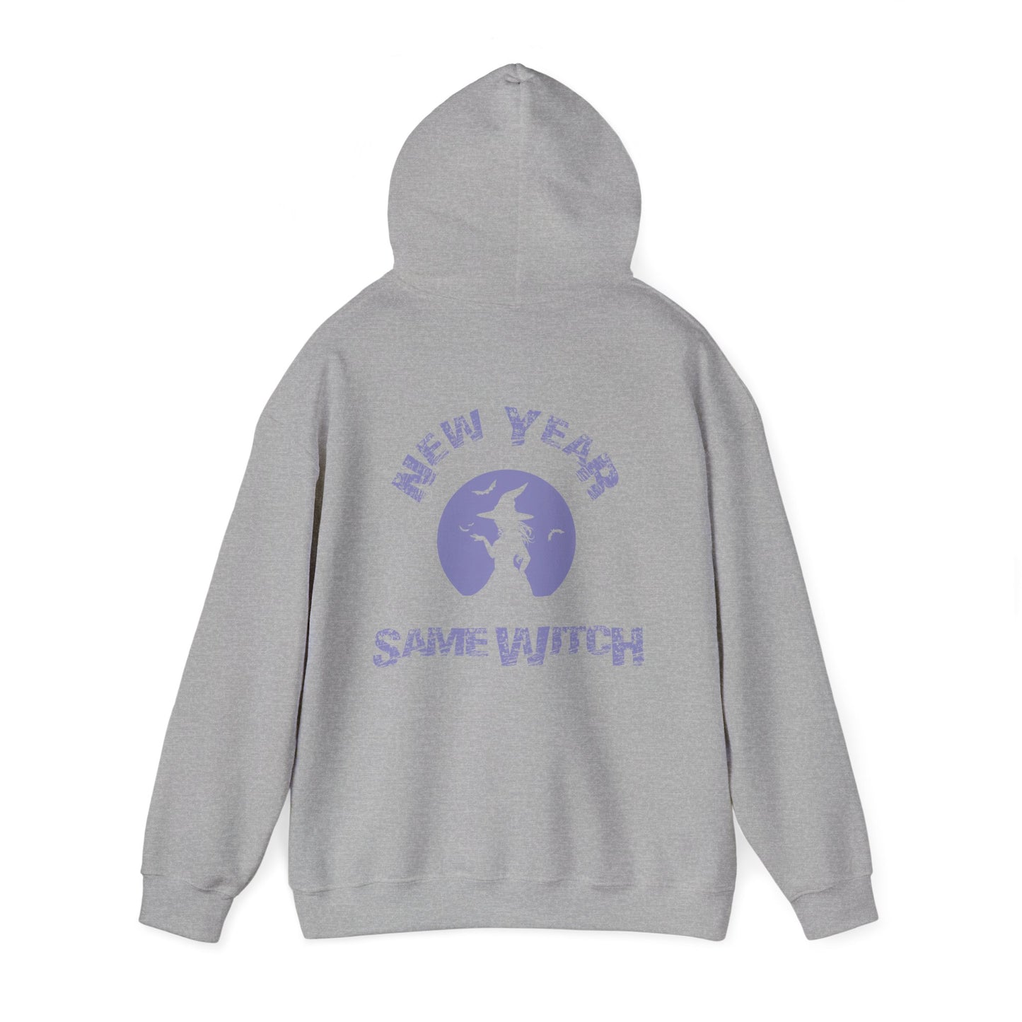 "New Year Same Witch" Unisex Heavy Blend Hooded Sweatshirt