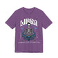 Libra Skeleton Unisex Short Sleeve Tee - Astrology Shirt and Zodiac Gift