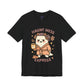 'Haunt Mess Express' Ghost Vibing Unisex T-Shirt - Funny Halloween Cute Apparel