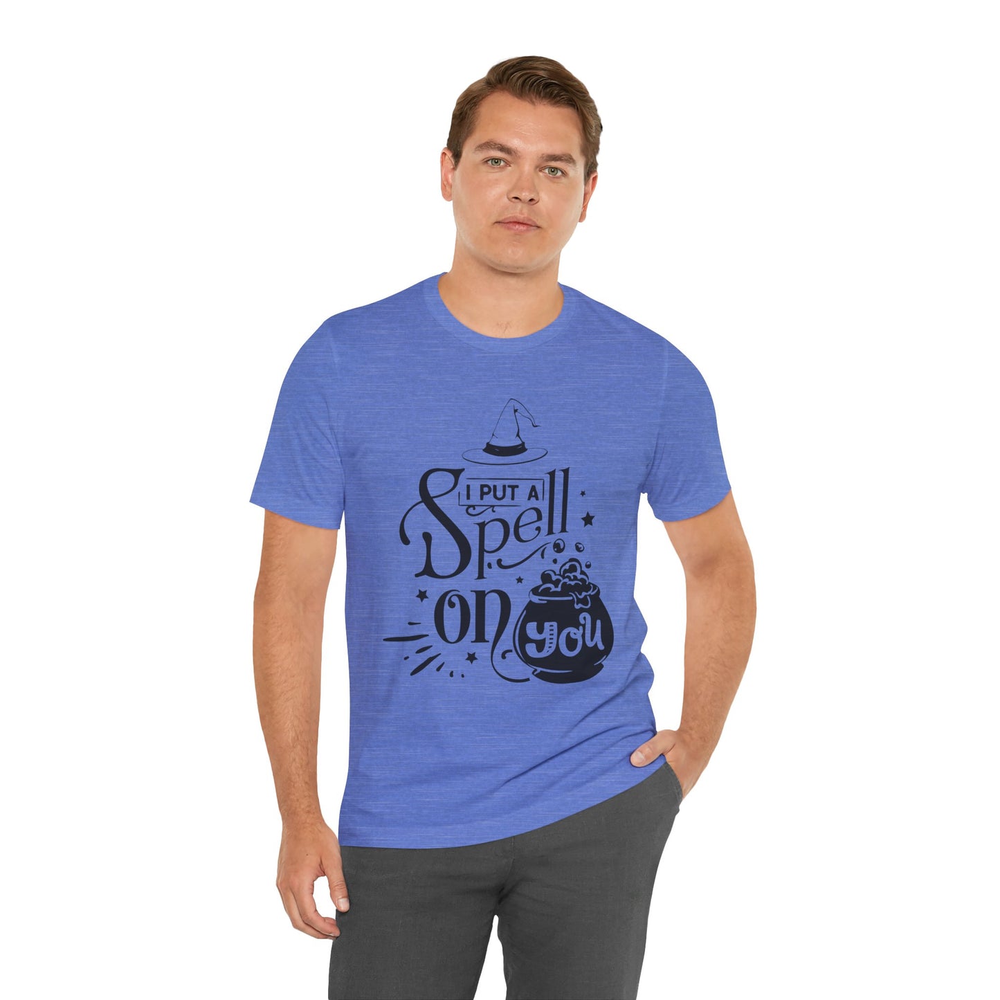 I Put a Spell on You T-Shirt | Unisex Jersey Tee, Magical Shirt, Halloween Costume, Witch Apparel, Gift for Her