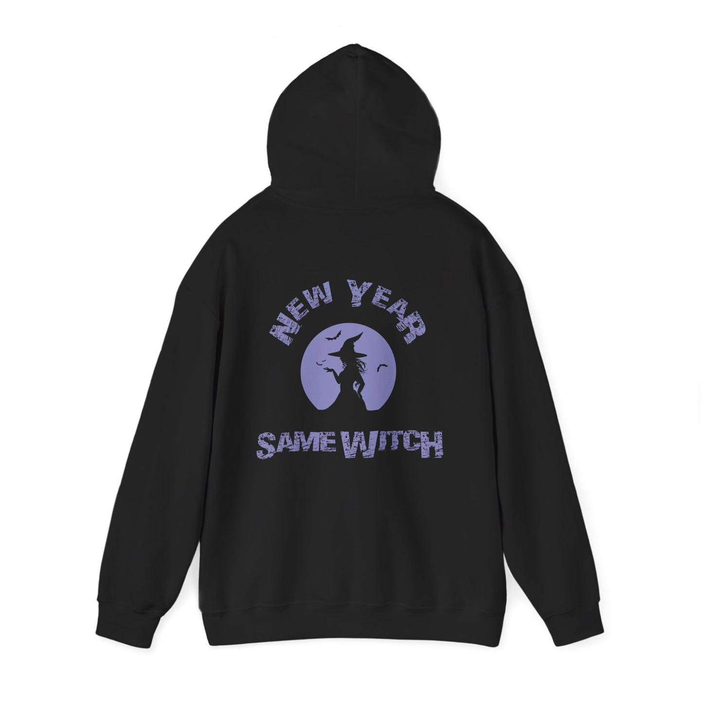 "New Year Same Witch" Unisex Heavy Blend Hooded Sweatshirt