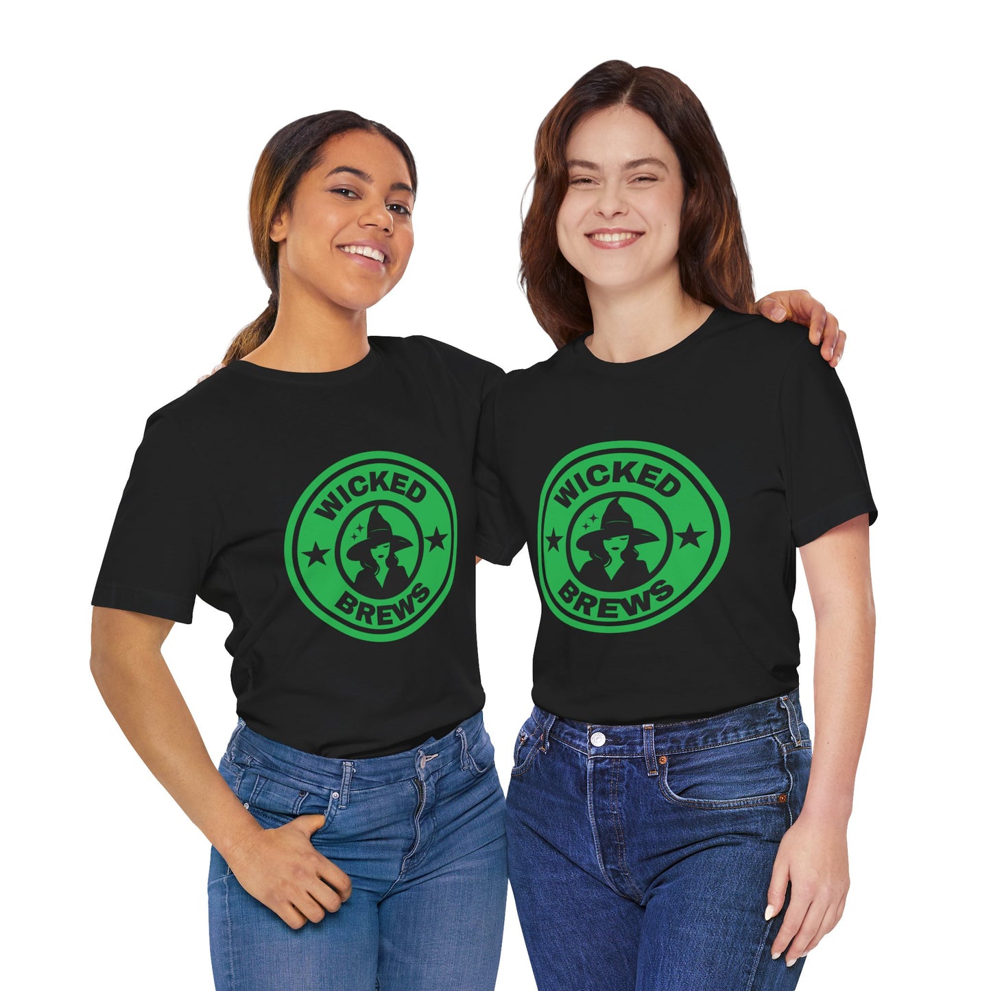 Wicked Brews Unisex Tee - Perfect for Halloween and Coffee Lovers