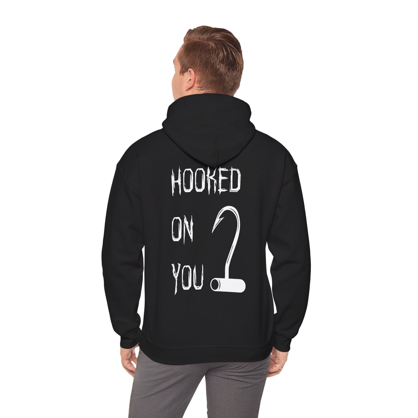 "Hooked on You" Unisex Heavy Blend Hooded Sweatshirt
