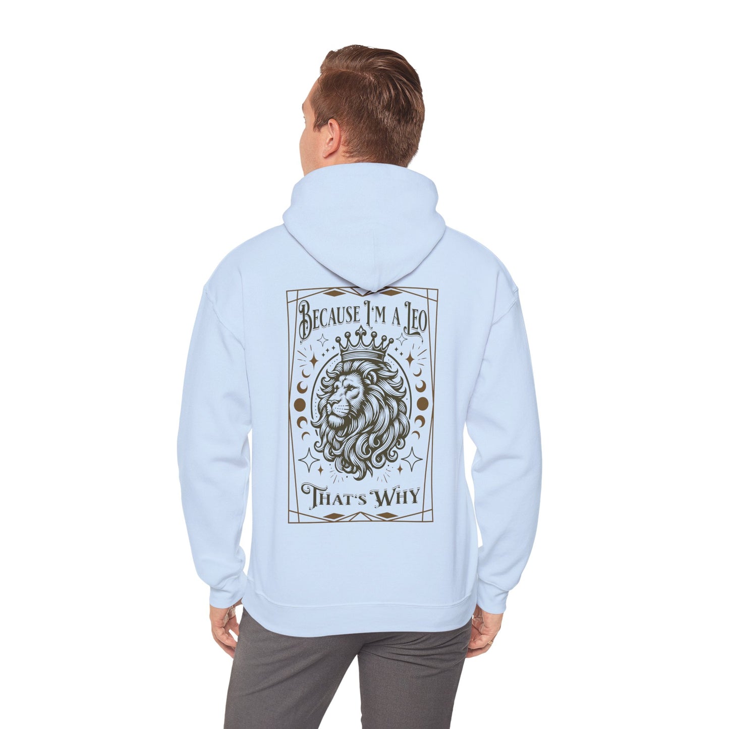 "I'm a Leo" Unisex Heavy Blend Hooded Sweatshirt