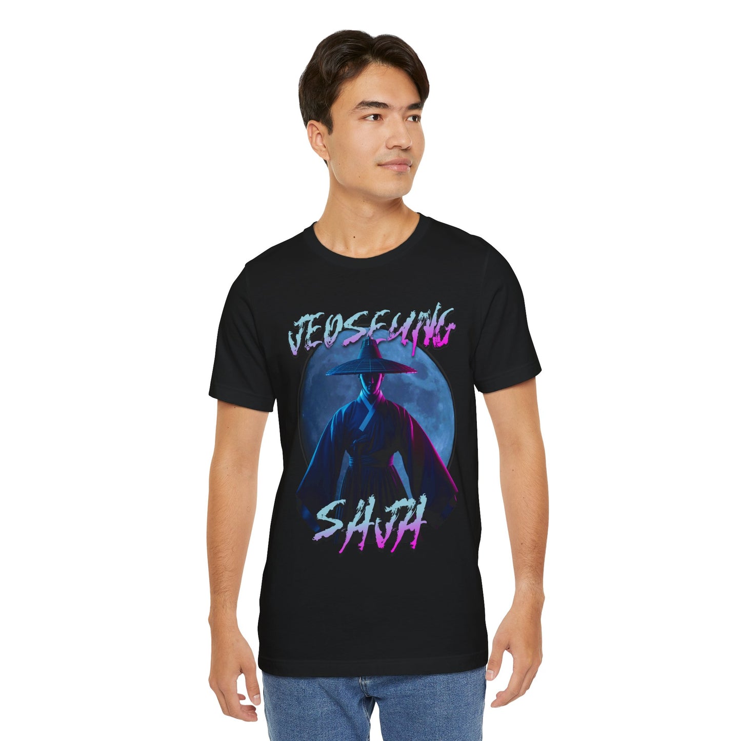 Korean Grim Reaper Tee - Jeoseung Saja Mythology Unisex Jersey Short Sleeve