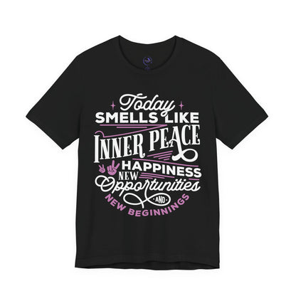 Inner Peace Inspirational Unisex T-Shirt - Embrace New Beginnings