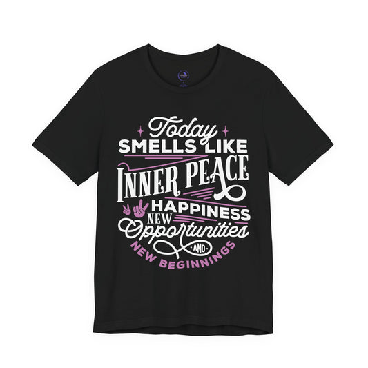 Inner Peace Inspirational Unisex T-Shirt - Embrace New Beginnings