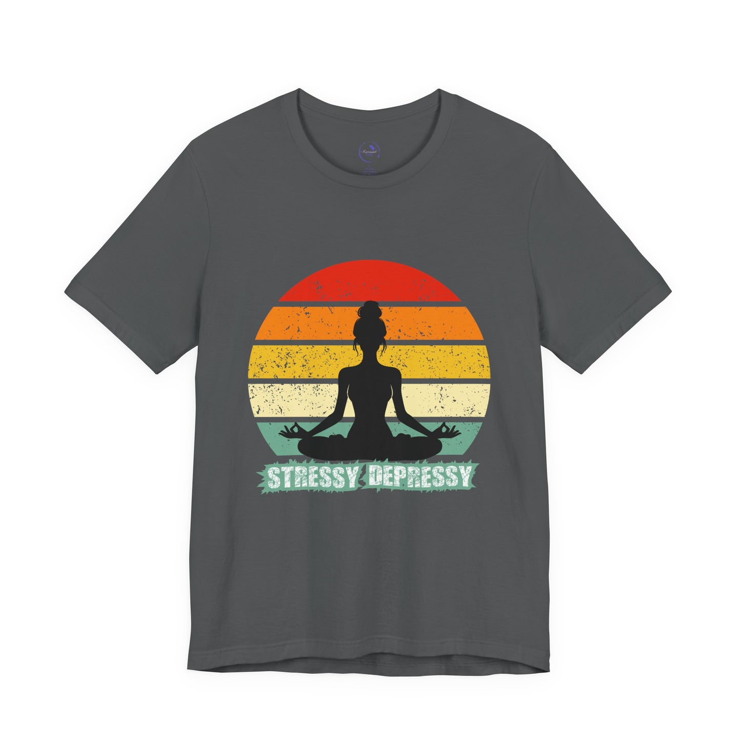 Stressy Depressy - Unisex Jersey Short Sleeve T-Shirt