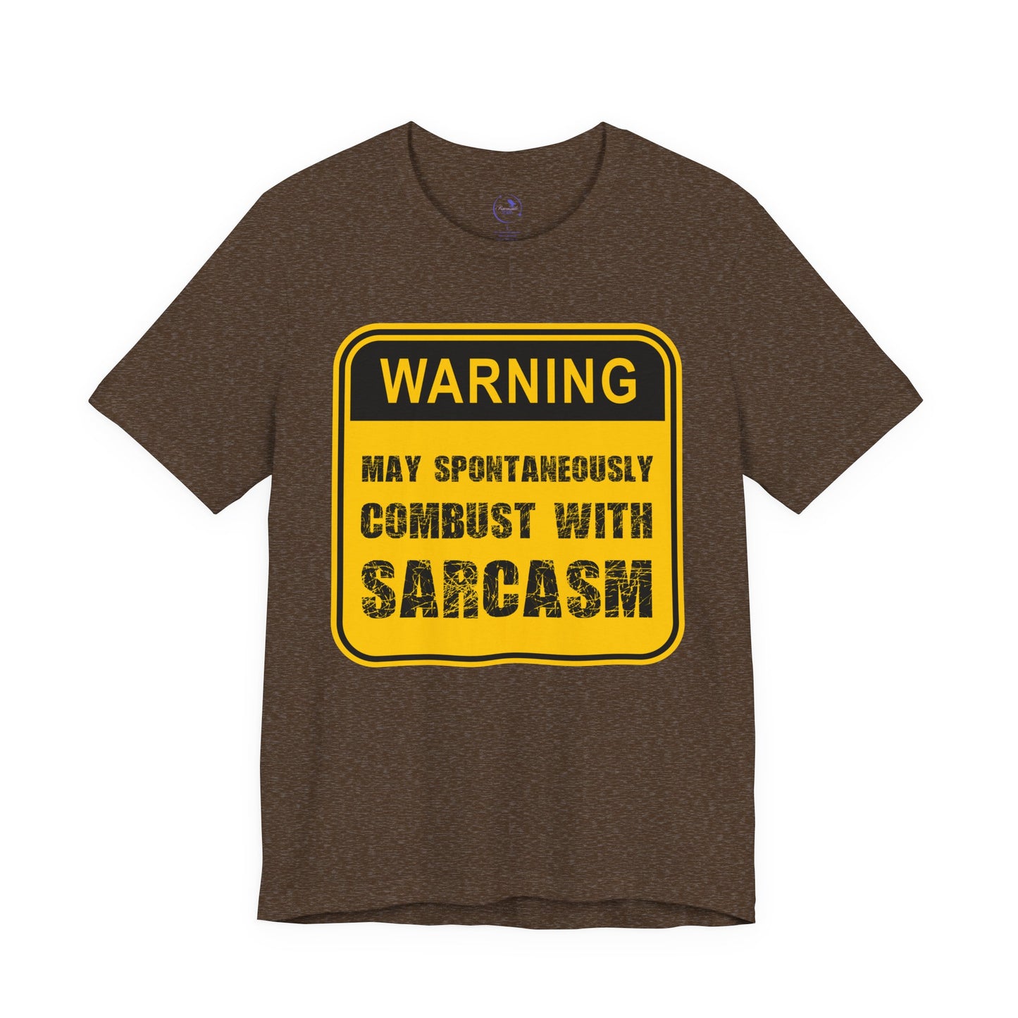 Funny Sarcasm Warning Tee - Unisex Jersey Short Sleeve Shirt