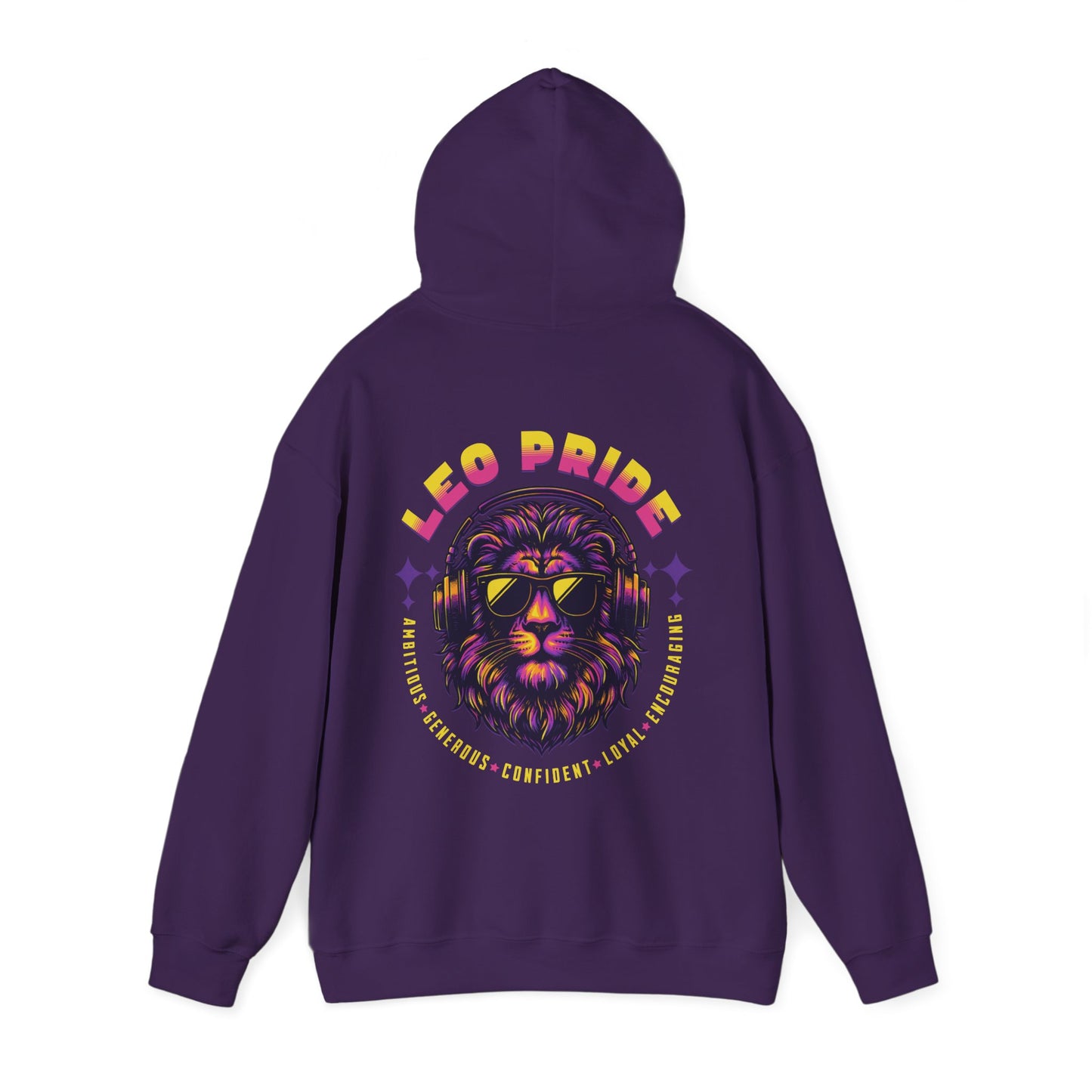 "Leo Pride" Unisex Heavy Blend Hooded Sweatshirt