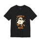 'Creep It Real' Ghost Vibing Unisex T-Shirt - Funny Halloween Cute Apparel