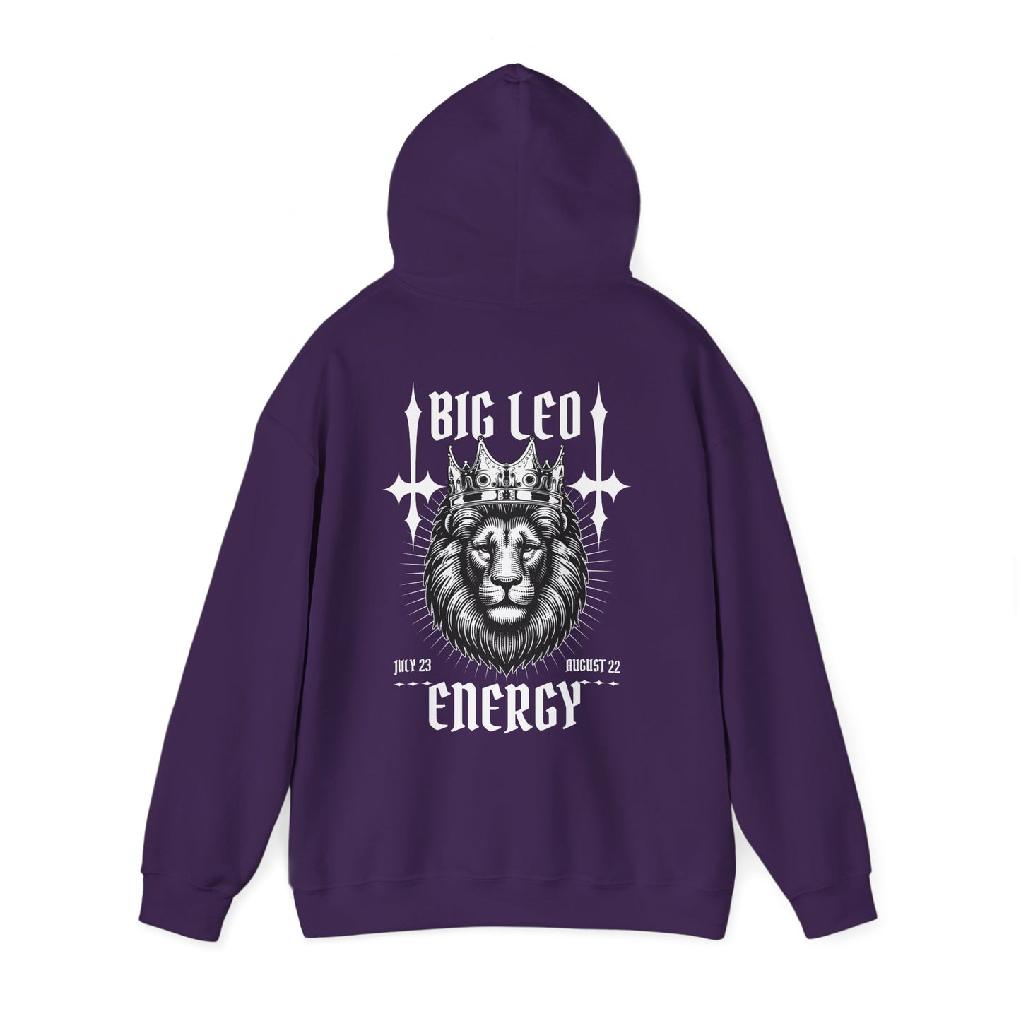 "Big Leo Energy" Unisex Heavy Blend Hooded Sweatshirt