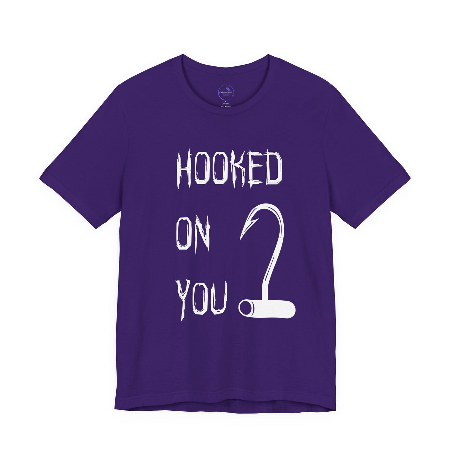 "Hooked on You" Scary Graphic Tee, Casual Unisex Last Summer T-Shirt, Gift for Fishermen or Horror Fans