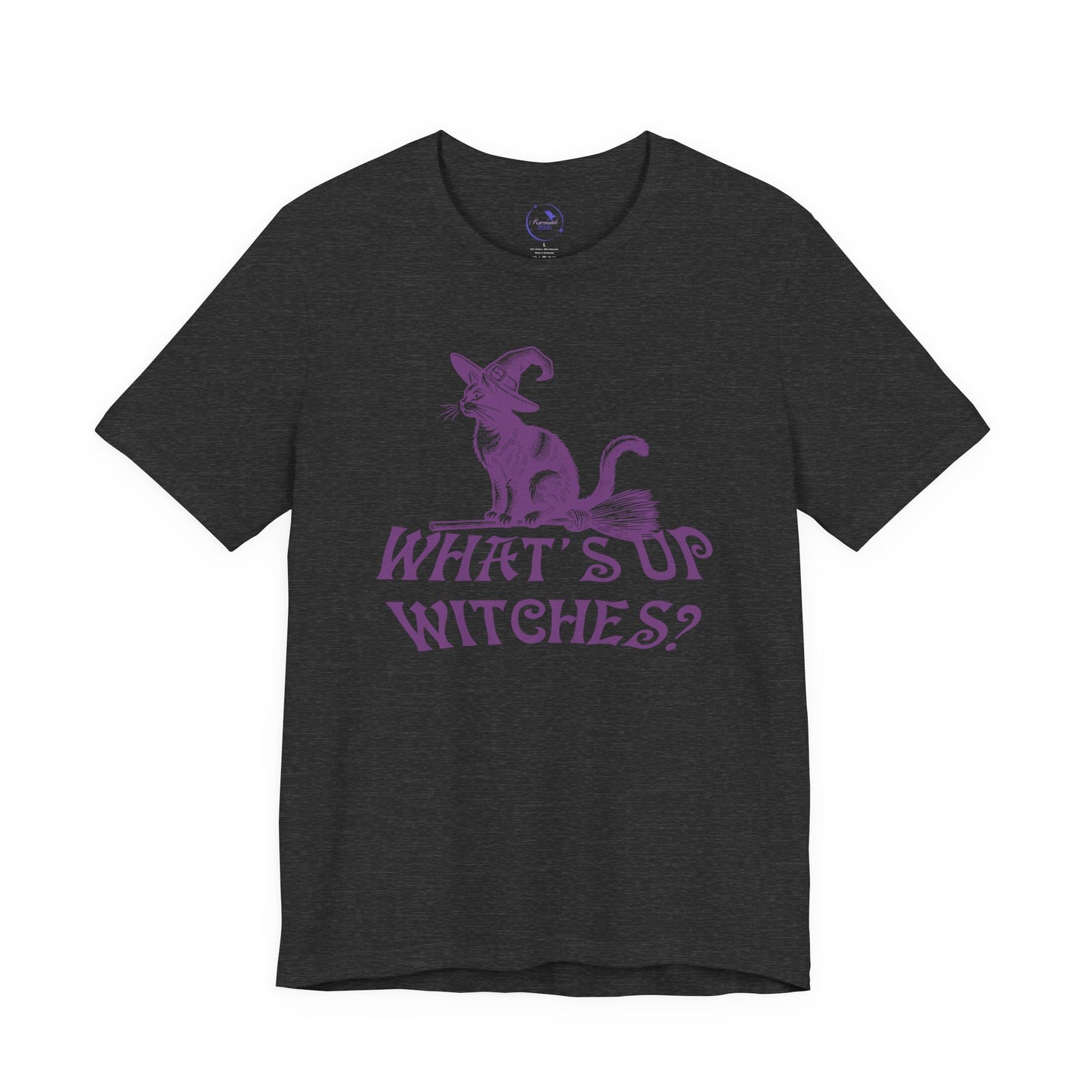 Halloween Cat T-Shirt, Witches Tee -  Unisex Halloween Apparel, Gift for Cat Lovers, Fall Fashion
