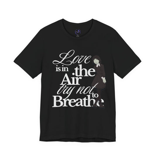 'Love is in the Air' Wednesday - Unisex Jersey T-Shirt | Ravensmile Designs