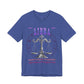 Libra Scales Unisex Short Sleeve Tee - Astrology Shirt and Zodiac Gift