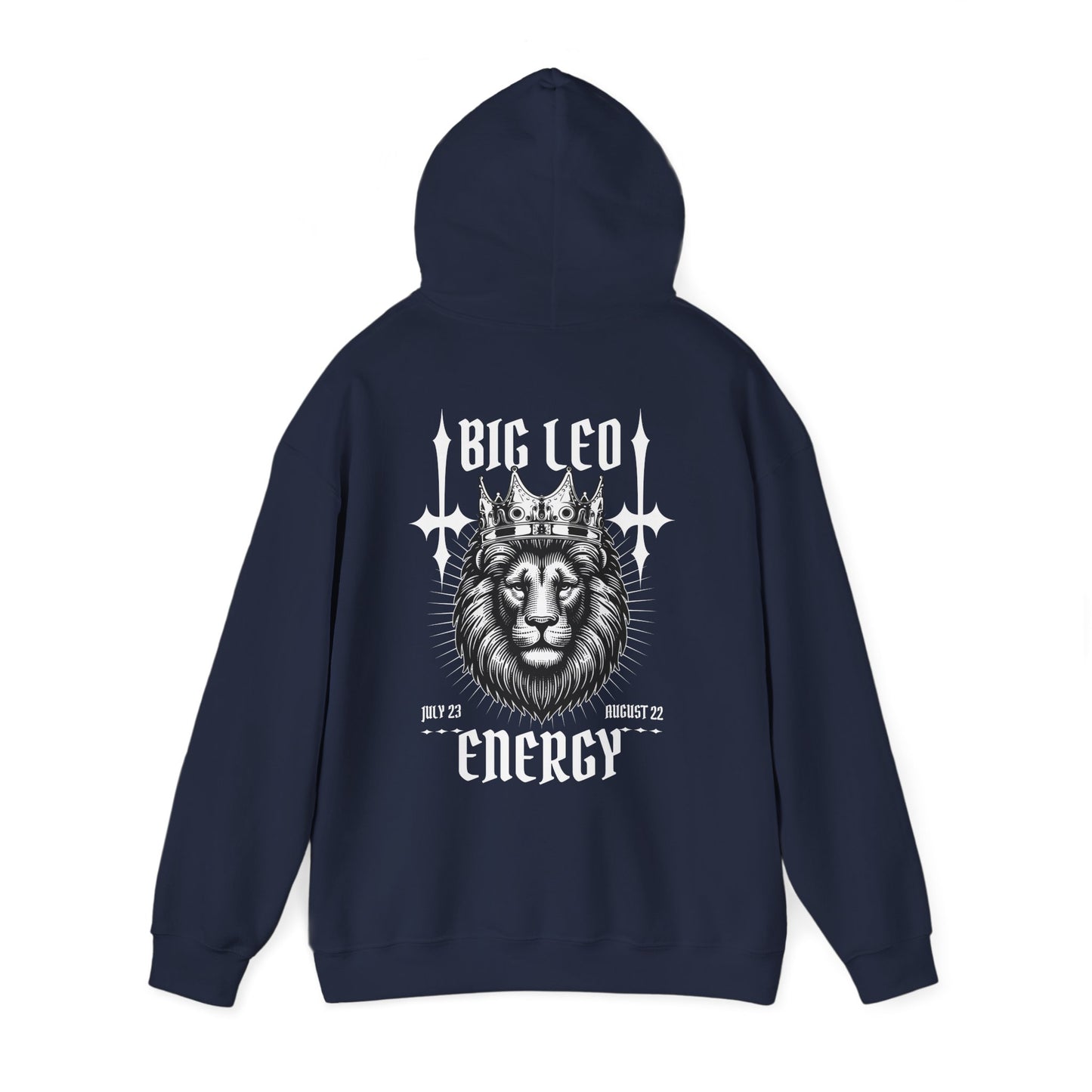 "Big Leo Energy" Unisex Heavy Blend Hooded Sweatshirt