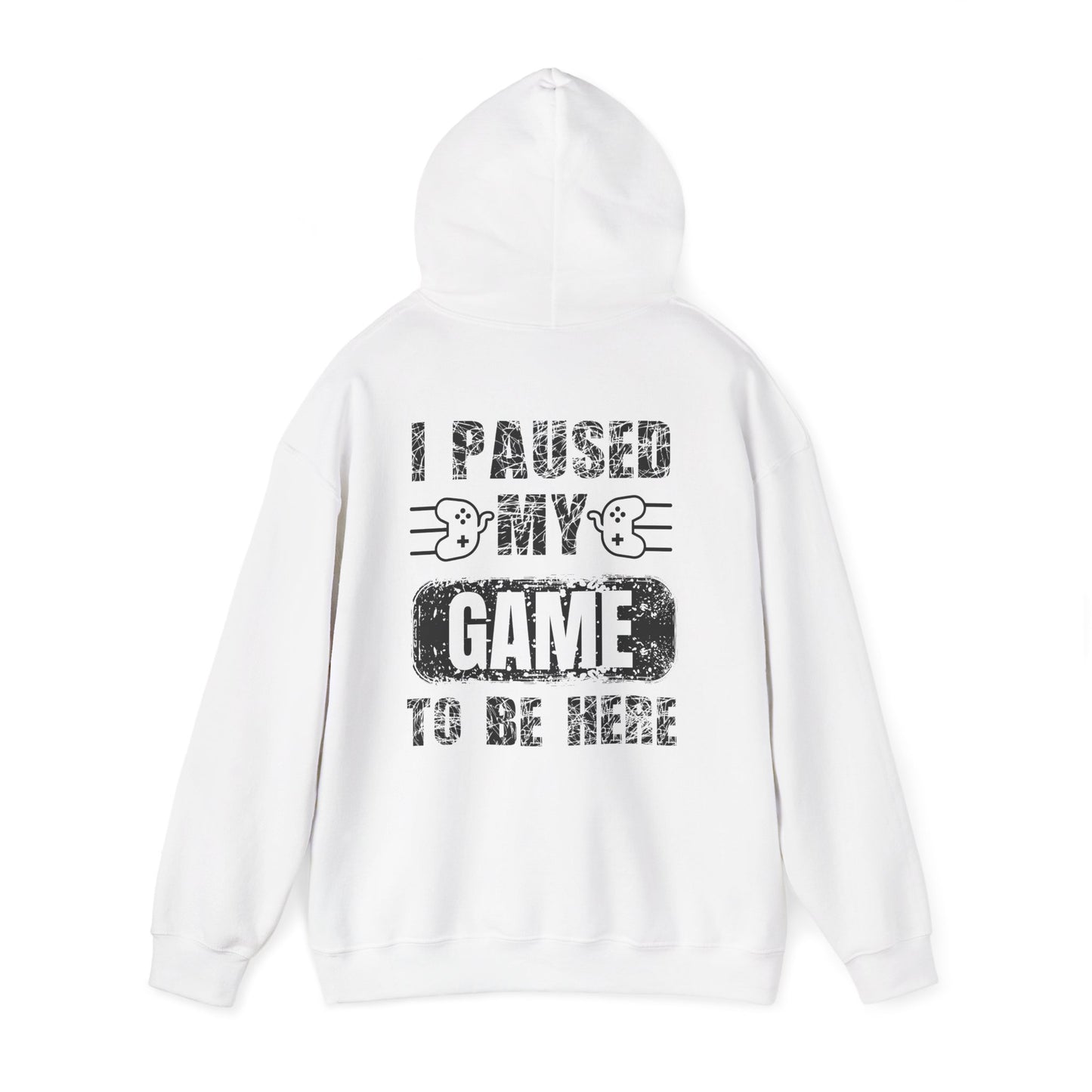 "I Paused my Game" Unisex Heavy Blend Hooded Sweatshirt