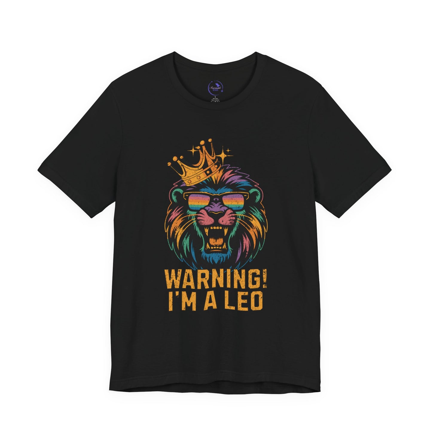 Warning! I'm a Leo Unisex Tee |  Zodiac Shirt, Gift for Leo, Birthday Tee