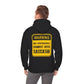 "Warning Sarcasm" Unisex Heavy Blend Hooded Sweatshirt